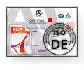 ISO certifikát německy